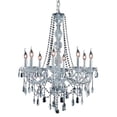 thumbnail image 1 of Elegant Lighting Verona 28" 8 Light Royal Crystal Chandelier, 1 of 1