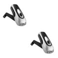 thumbnail image 3 of Electronicheart Lampe de Poche Dynamo Portable à Manivelle LED pour Alpinisme ports Extérieurs Argent P 2Ensemble, 3 of 6