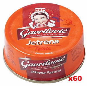 Pork Pate (gavrilovic) CASE (60x3.53oz(100g)) by