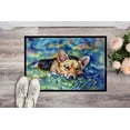thumbnail image 2 of Carolines Treasures 7409JMAT Tapis Intérieur Ou Extérieur 24 x 36 Po. Corgi Incrusté, 2 of 4