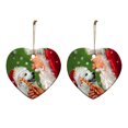thumbnail image 1 of RKSTN Fall Decorations for Home 2PC Christmas Dog And Old Man Wooden Sign Decorations, 1 of 4