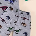 thumbnail image 6 of NIEWTR Toddler Clothes 2Pcs Sets Sleeveless Tank Tops and Shorts Summer Outfits Set Cute Infant Outfits 0-3T 12Months-5 Years Baby Boy Gift(A01-Grey,2-3 Years), 6 of 6