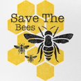thumbnail image 2 of CafePress - Honeycomb Save The Bees - Adjustable Unisex Printed Trucker Hat with Mesh Back, 2 of 8