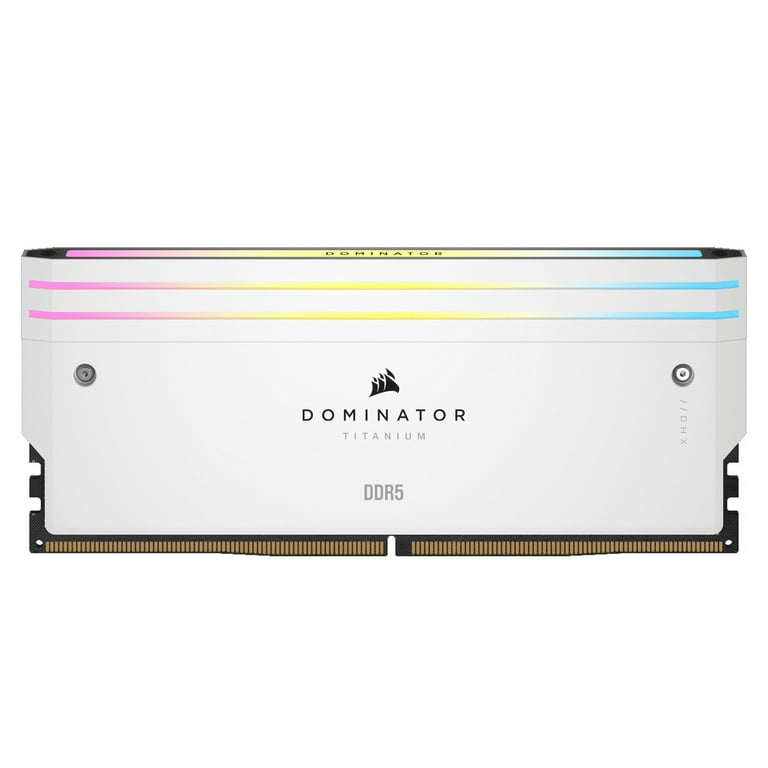 Corsair DOMINATOR DDR5-6400 64GB(4枚) 白 CORSAIR Dominator Titanium RGB 64GB (4x16GB) DDR5 6400MHz White
