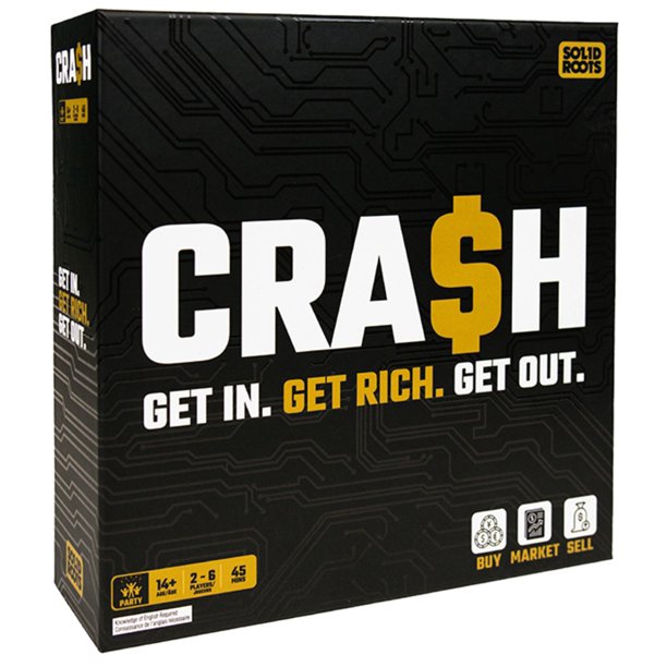 Juego de mesa Spin Master Games SolidRoots Crash Crypto 14+