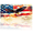 American Eagle, variant on Patriotic License Plate Red Truck for Happy Aluminum Metal Car Tag National US 250 Years, Novelty Decorative License Plates, Thick Durable Automotive Front Plate for Car, Truck, SUV, 6 X 12 Inch