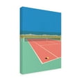 thumbnail image 2 of Trademark Fine Art Rosi Feist Tennis Court In the Desert Canvas Wall Art, 2 of 4