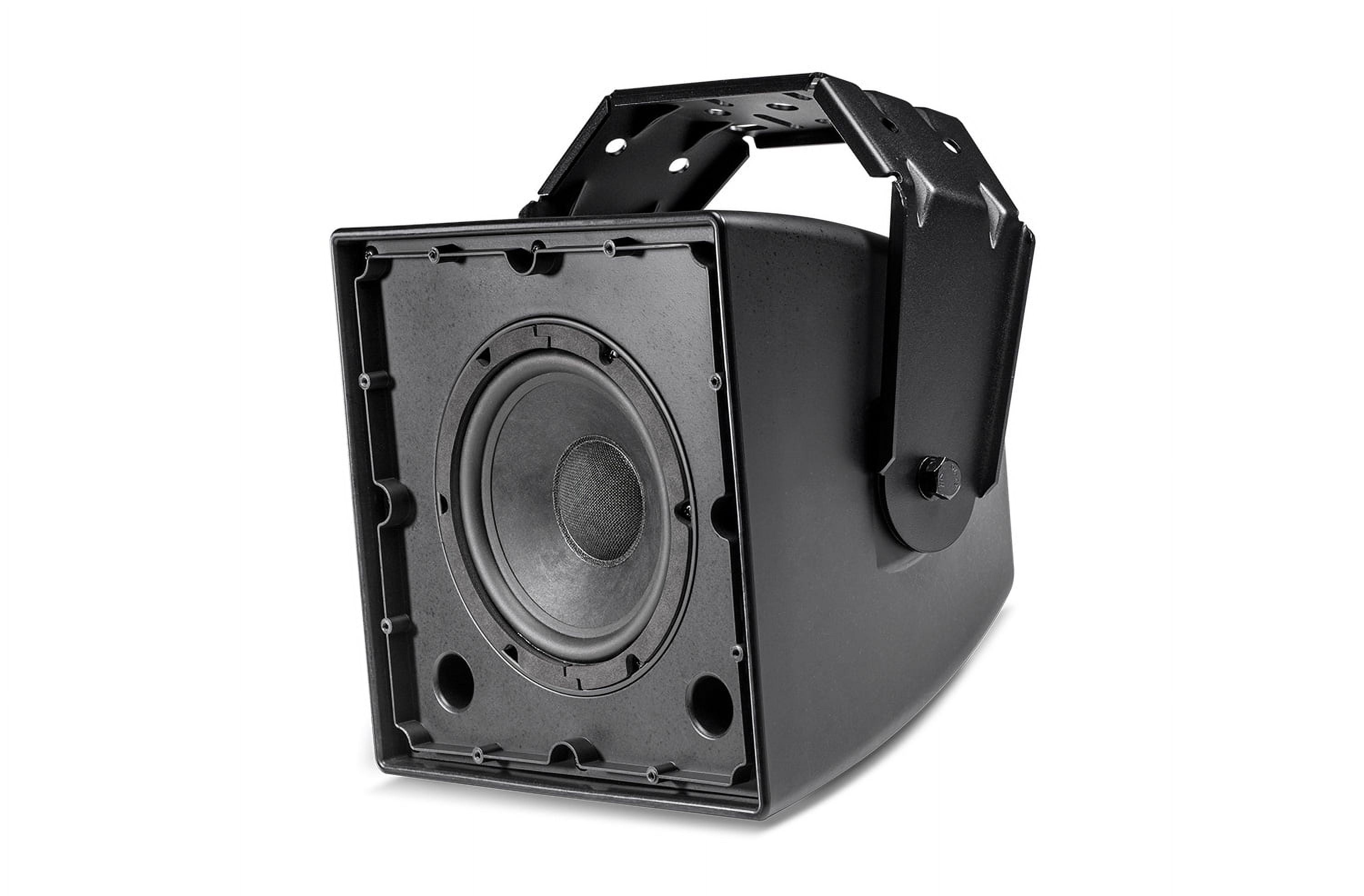 (2) JBL AWC62-BK 6.5" 120 Watt Black Indoor/Outdoor 70V Commercial Speakers
