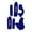 Blue, variant on Nihilo Concepts Frame Grip Tape Compatible with Yamaha YZ 125/250 (1996-2001)