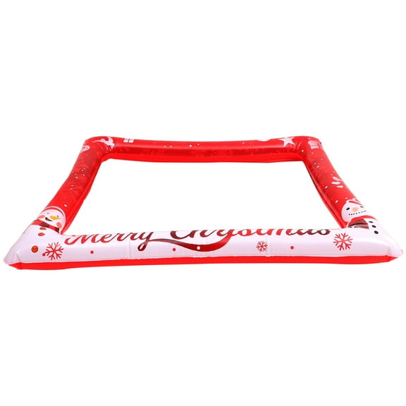 Decor Christmas Photo Frames Christmas Photo Booth Frame 75.00X65.00X0.10CM Red