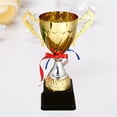 thumbnail image 2 of 1PC Sports Match Alloy Trophy Competitive Metal Trophy School Tournament Honor Trophy (24cm), 2 of 5