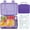 Purple, variant on Bento Lunch Box With Ice Pack 5 Compartments Leak-proof Utensils 5.5-cup Capacity For Adults & Ages 8+ Bpa Free Microwave Dishwasher Safe Purple