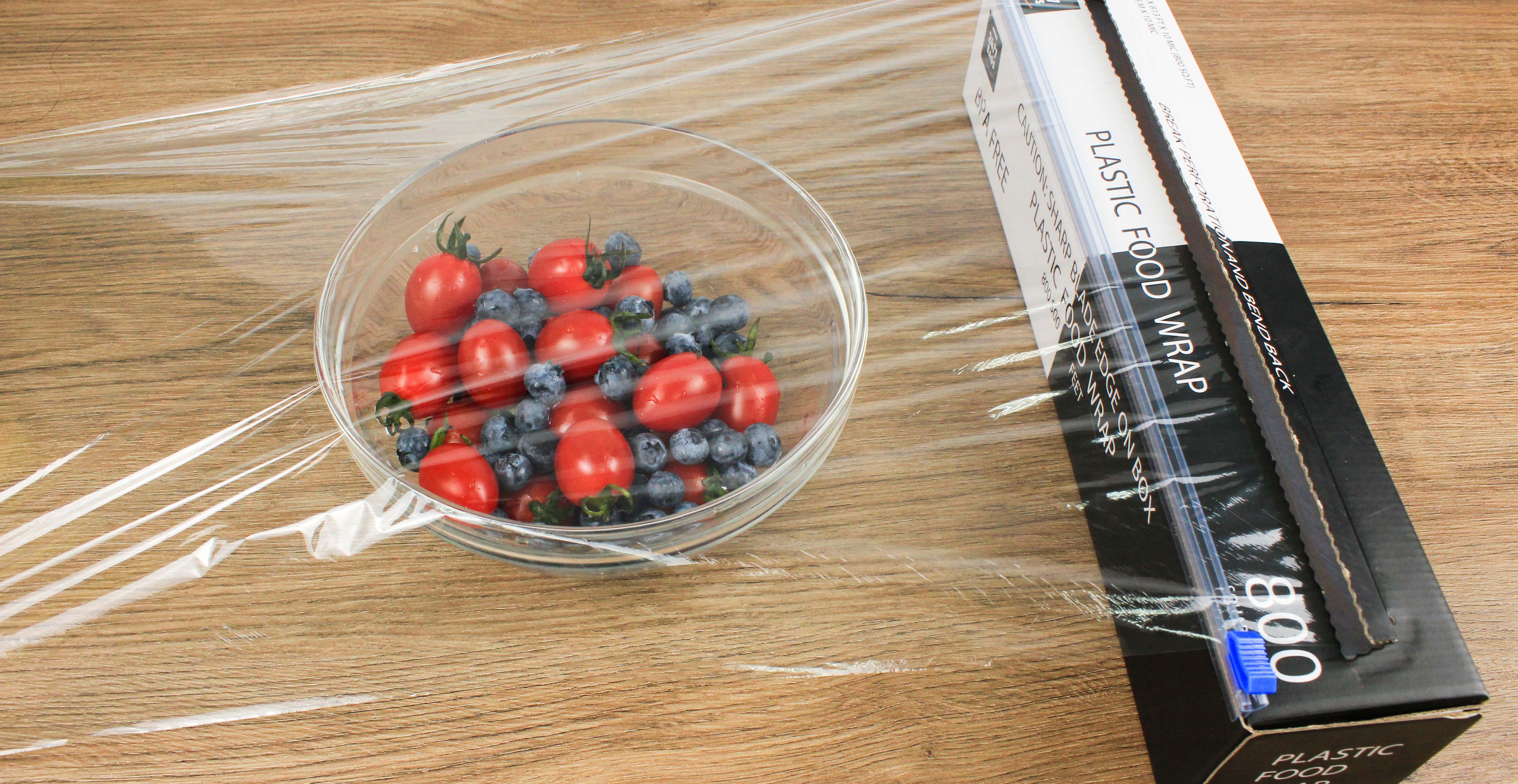 24/7 Bags Clear Food Plastic Wrap, 800 sq ft photo 5