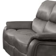 thumbnail image 4 of Heny Manual Reclining Loveseat- Pillow Tufted Back- Dark Gray 68 Inch, 4 of 7