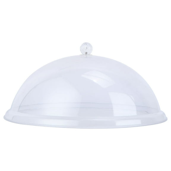 IFANLANDOR 1Pcs Clear Cake Dome Cover Acrylic Round for Home Use 10 Inches