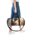 thumbnail image 6 of Fuzoiu Rainbow English Cocker Spaniel Print Travel Bag, Large Capacity Travel Bag, Sports Gym Bag, Travel Duffel Bag, Weekender Overnight Bag for Women and Man, 6 of 6