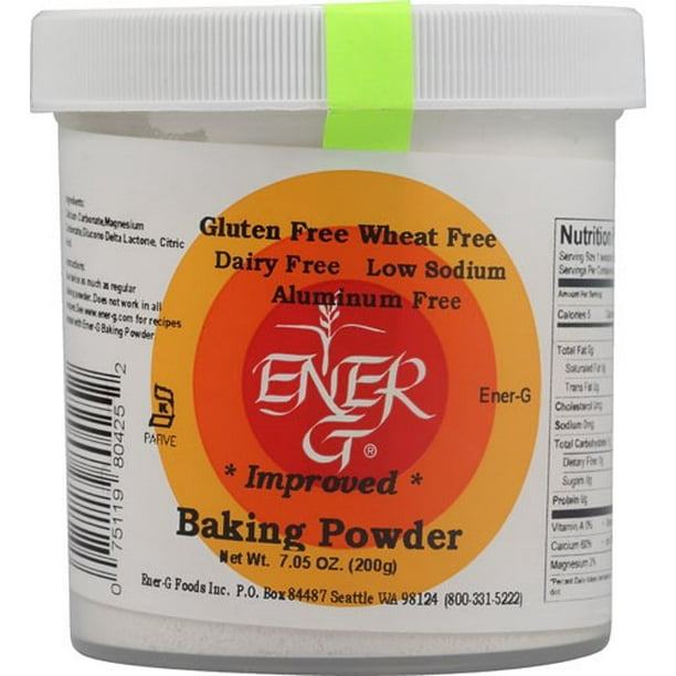 Energ Foods Gluten Free Baking Powder, 7 Oz