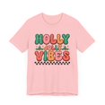 thumbnail image 3 of Matching Christmas Holly Jolly Vibes Christmas Unisex Shirt, 3 of 4