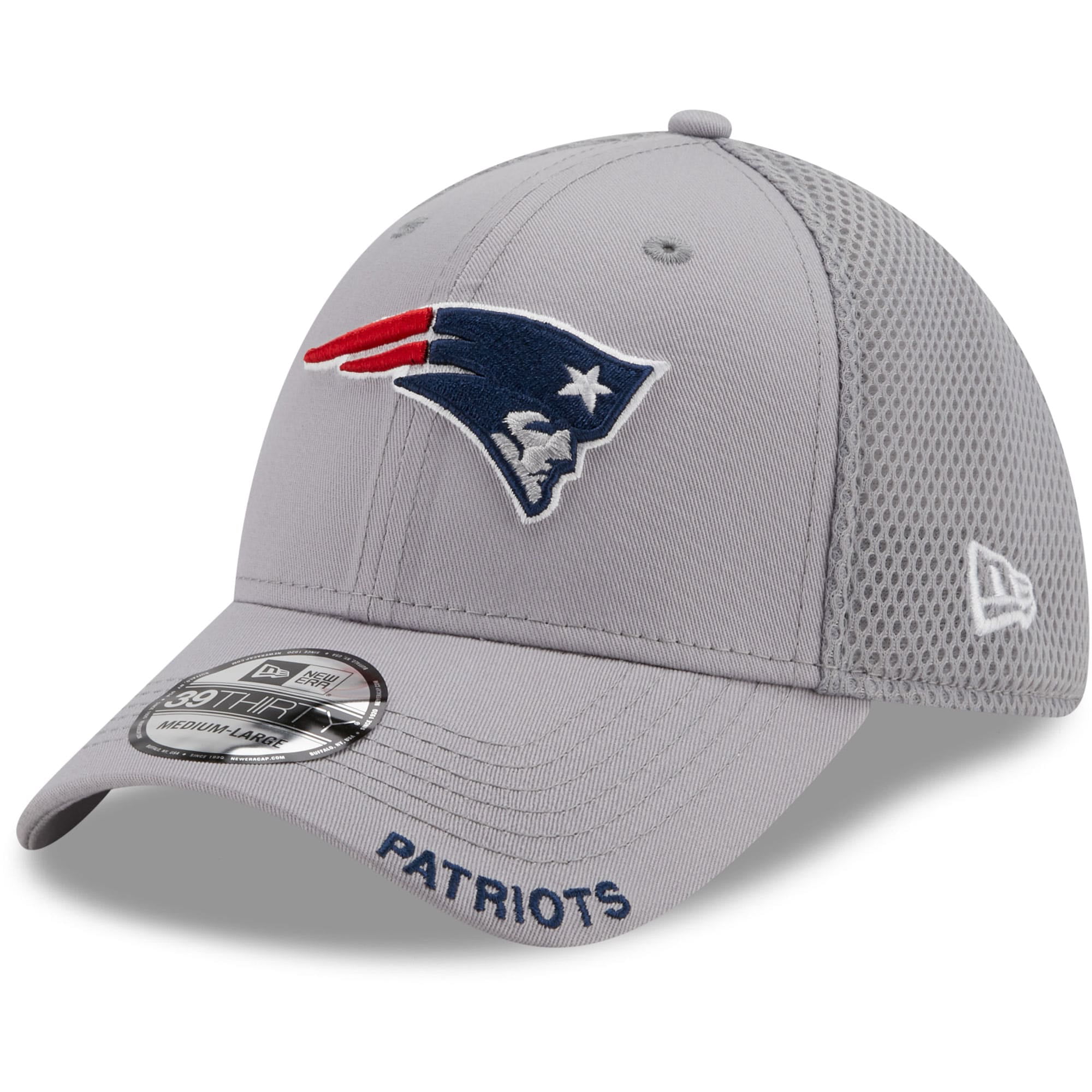 New Era 39Thirty Cap ROAD New England Patriots 