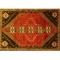 thumbnail image 1 of Ahgly Company Indoor Rectangle Persian Yellow Traditional Area Rugs, 5' x 7', 1 of 4