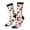 3 Black, variant on French Bulldog1 Print Adult Socks for Men & Women,Calf Socks, Ankle Socks,Boots Socks,Breathable Casual Sock,Unisex Crew Socks