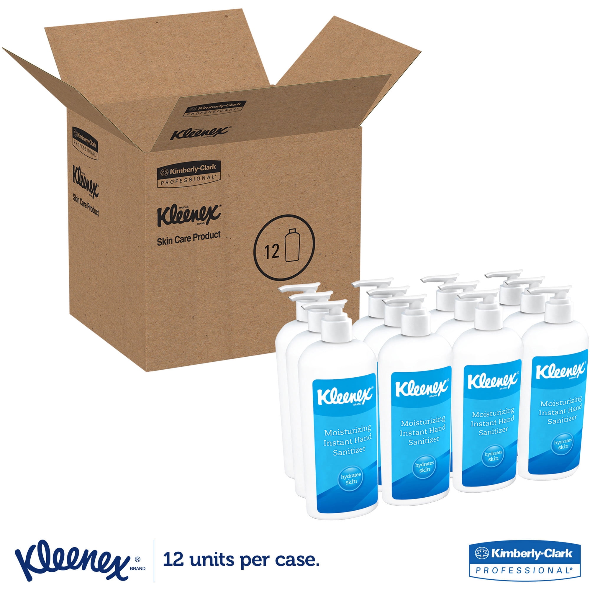Kleenex, KCC31294, Moisturizing Hand Sanitizer, 1 Each, White