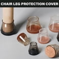 NEXAVKPR 20pcs Chair Leg Floor Protectors Padding Round Chair Leg ...