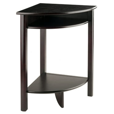 Winsome Liso Corner Table, Cube Storage and Shelf