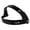 Black Bracket, variant on Retro 3 Snaps Bubble Visor Bracket Open Face Helmet Shield Accessories