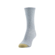 Goldtoe Edition Women’s Modern Mid-Crew Socks, 6-Pack, Shoe Sizes 6-9