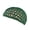 Green, variant on Handmade Pullover Hat Handwoven Cloche Style Hollow Hat for Music Festival