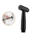 thumbnail image 4 of JOGZMZ Hand Held Bidet Attachment for Toilet – 5 Ft. Hose Handheld Bidet Sprayer for Toilet – Toilet Bidet Sprayer for Intimates Care– Bathroom Accessories Black 4.92x2.4in, 4 of 8