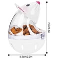 thumbnail image 3 of Dispensador De Alimentos Para Mascotas, Vaso De Juguete Interactivo Para Gatos, Alimentador De Alimentos, Bola Interactiva Para Alimentos Para Mascotas Noticed PT002579-01, 3 of 5