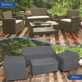 thumbnail image 7 of STARTWO 31" x 27" x 30" Gray Patio Furniture Cover Set, Water-Resistant, 7 of 7
