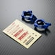 thumbnail image 3 of Vogacara RCGOFFLOW C Hubs RC pieza de coche bloques de ruedas 1/10 LSOi Lasernut U4 Azul oscuro, 3 of 5