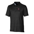 thumbnail image 2 of Men's Cutter & Buck Black Indianapolis Indians Pike Micro Floral Stretch Polo, 2 of 3