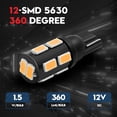 thumbnail image 2 of VehiCode 12V 921 922 912 906 Bulb Soft Warm White 579 904 917 920 Interior Dome Light Replacement Kit for RV Camper, 2 of 5
