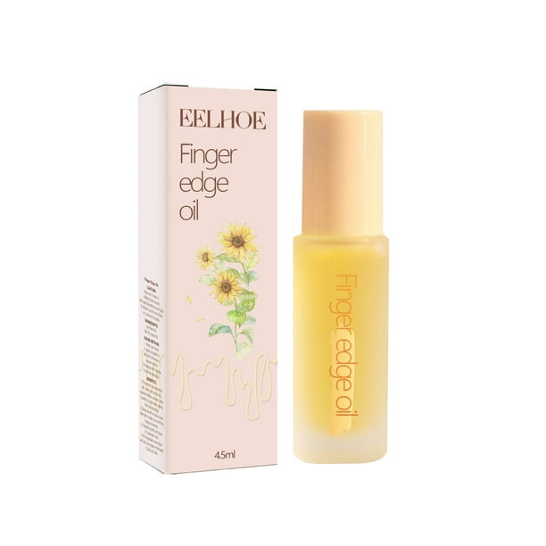 Aceite para cutículas Finger Edges, nutre las uñas y las cutículas, fórmulas naturales, suaviza, 4,5 ml