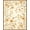 Beige, Pattern 2, variant on ODIKA 4'x6' Machine Washable Non-Slip Area Rug, Classic Botanical Featuring Dark Green and Ivory High Traffic Rug, Beige, 76114