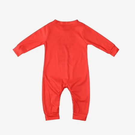 

NECHOLOGY Family Plaid Pajamas 12 Months Matching Family Pajamas Sets Christmas Deer Family Matching Pajamas Set Bunny Suit Red 6M