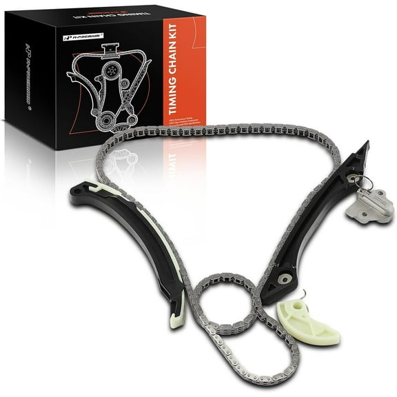 A-Premium 6PCS Engine Timing Chain Kit W/Tensioner & Guide Compatible with Ford - Transit Connect 2019-2020, EcoSport 2018-2021 - DOHC, L4 2.0L - Replace# 8E5Z6K254A, 8E5Z6K254B