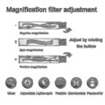 thumbnail image 3 of Gafas ajustables Dial Vision Gafas de enfoque variable Lectura a distancia Alta calidad (hy), 3 of 3