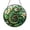Acrylic 3.5 Inch, variant on Leaf Garden Caterpillar Scene Window Suncatcher, Decorative Stained Glass Style Hanging Art, Thoughtful Nature Gift