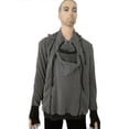 thumbnail image 2 of Fashionable Multifunctional 3 In 1 Dad Kangaroo Jacket Sweatshirt Maternity Men's Jacket, 2 of 5