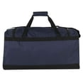 thumbnail image 3 of 24 Pack 55 Liter Capacity Unisex Duffel Bags with Handle and Luggage Shoulder Strap for Gym, Travel and Commuting in Navy Blue, 3 of 7