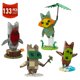 thumbnail image 2 of Bloques de construcción Moc Zeldaed Yahaha Korok, juego de figuras de acción, juego de semillas, guardián, Keglo, juguetes para niños, regalo para niños, 2 of 4