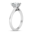 thumbnail image 2 of Golden Jewel 2.2 Ct Heart Cut Moissanite Engagement Ring - 14K White Gold Plated with Prong Setting - Hidden Halo Wedding Ring for Women - Perfect for Anniversaries and Special Occasions, 2 of 3