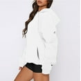 thumbnail image 3 of BDPORKAS Oversized Hoodies for Women Fall Fashion Sweatshirts Pullover Y2K Winter Clothes with Pocket White S, 3 of 4