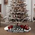 thumbnail image 4 of Sikiie Veterans Day Christmas Tree Skirt, Christmas Tree Decorations, Christmas Decor, Tree Mat Decoration(30-48IN)-36", 4 of 6