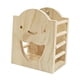 thumbnail image 4 of Comedero de heno de madera para conejos, contenedor de hierba para animales pequeños, dispensador de hierba de madera multifunción para ardillas., 4 of 9